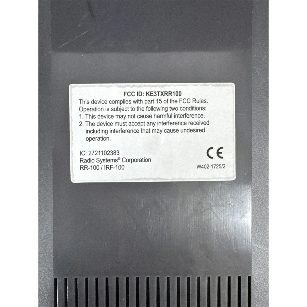 PetSafe Indoor Radio Fence RR-100/IRF-100 Replacement Base And Power Supply